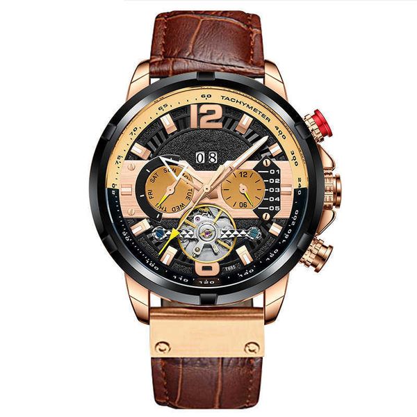 starry sky quality 5 pin flywheel watch high-end fashion relogio-with calendar watch wear brand men's, Slivery;brown
starry sky quality 5 pin flywheel watch high-end fashion relogio-with calendar watch wear brand men's, Slivery;brown