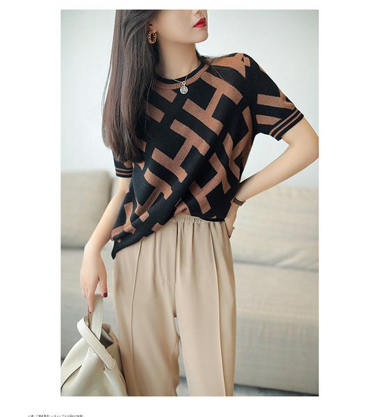 short sleeve cashmere sweater women summer knitted pullover women short sleeve pull femme jumper 2022, White;black
short sleeve cashmere sweater women summer knitted pullover women short sleeve pull femme jumper 2022, White;black
