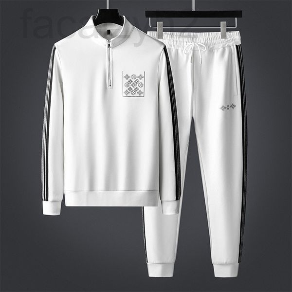 men's casual shirts designer 2021 autumn and winter new men's fashion personalized stand collar semi zipper sweater suit white coa, White;black
men's casual shirts designer 2021 autumn and winter new men's fashion personalized stand collar semi zipper sweater suit white coa, White;black