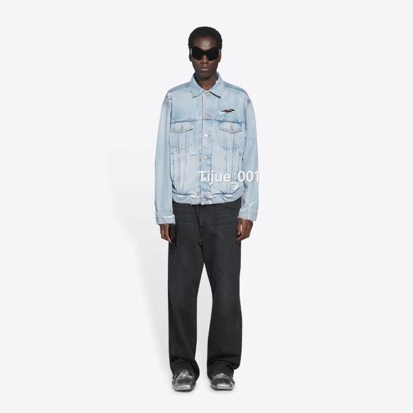 22ss france new early spring autumn limited washed denim jackets classic tassel embroidery jacket high end casual coats man women fashion st, Black;brown
22ss france new early spring autumn limited washed denim jackets classic tassel embroidery jacket high end casual coats man women fashion st, Black;brown