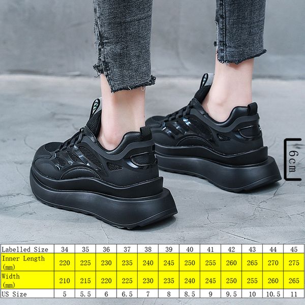 8cm genuine leather sneakers platform shoes women air mesh summer shoes women breathable spring autumn sneakers platform, Black;yellow
8cm genuine leather sneakers platform shoes women air mesh summer shoes women breathable spring autumn sneakers platform, Black;yellow
