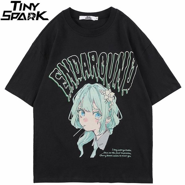 hip hop streetwear t shirt anime girl letter print t-shirt men harajuku cotton casual tshirt short sleeve tees black 220512, White;black
hip hop streetwear t shirt anime girl letter print t-shirt men harajuku cotton casual tshirt short sleeve tees black 220512, White;black