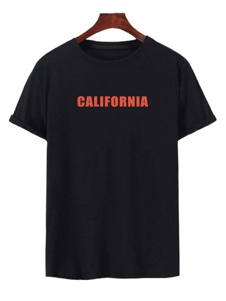 romwe guys letter graphic tee n1oq#, White;black 
romwe guys letter graphic tee n1oq#, White;black