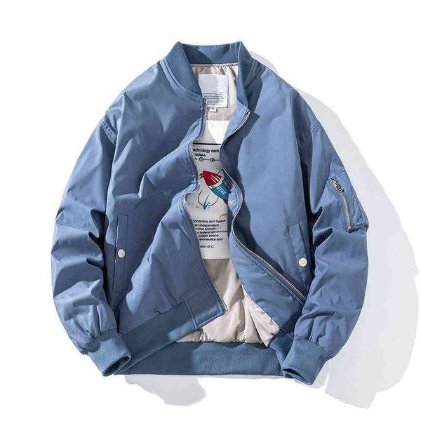 spring pilot jacket men solid bomber jacket men women fashion casual streewear coat couple clothes youth male high street autumn t220816, Black;brown
spring pilot jacket men solid bomber jacket men women fashion casual streewear coat couple clothes youth male high street autumn t220816, Black;brown