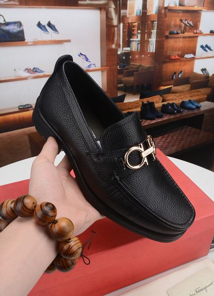 2022 men's fashion genuine leather party wedding dress shoes brand comfortable breathable leisure flat shoes size 38-44, Black
2022 men's fashion genuine leather party wedding dress shoes brand comfortable breathable leisure flat shoes size 38-44, Black
