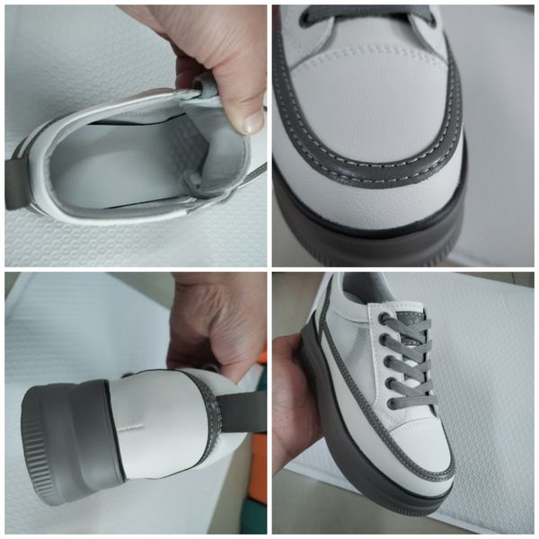 2022 7cm genuine leather platform wedge shoes flats mesh round toe increasing breathable causal women sneakers shoes women, Black;yellow
2022 7cm genuine leather platform wedge shoes flats mesh round toe increasing breathable causal women sneakers shoes women, Black;yellow