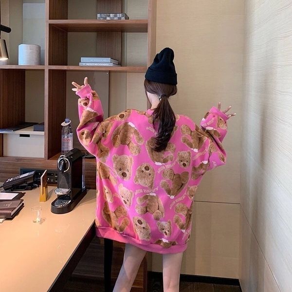 pink hoodie loose plus size streetwear women winter autumn korean pullover oversized crewneck christmas sweatshirt 201202, Black
pink hoodie loose plus size streetwear women winter autumn korean pullover oversized crewneck christmas sweatshirt 201202, Black