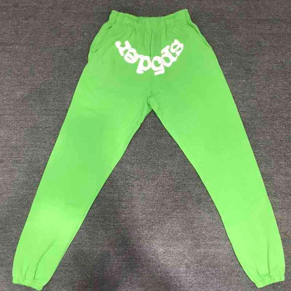 foam printing spider web pattern 555555 green sweatpants men women sp5der pants joggers casual trousers streetwear, Black
foam printing spider web pattern 555555 green sweatpants men women sp5der pants joggers casual trousers streetwear, Black