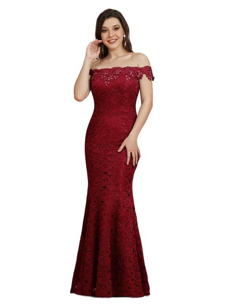 babyonline d.r.e.s.s. off shoulder lace up back lace fishtail hem prom dress f7uk#, Black;gray
babyonline d.r.e.s.s. off shoulder lace up back lace fishtail hem prom dress f7uk#, Black;gray