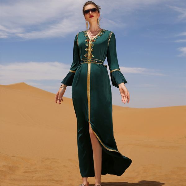 ramadan stain abaya dubai turkey islam muslim long evening dress abayas for women robe femme musulmane caftan marocain de soiree, Red
ramadan stain abaya dubai turkey islam muslim long evening dress abayas for women robe femme musulmane caftan marocain de soiree, Red
