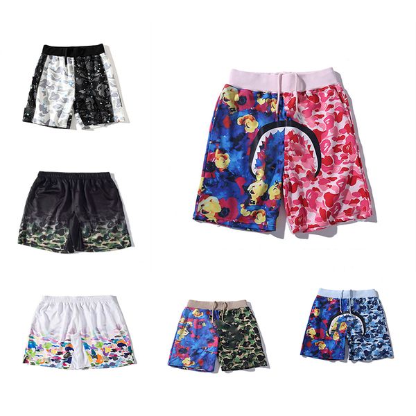 shark head fish mouth designer men's shorts japanese orangutan camouflage star ladies couple beach shorts, White;black
shark head fish mouth designer men's shorts japanese orangutan camouflage star ladies couple beach shorts, White;black