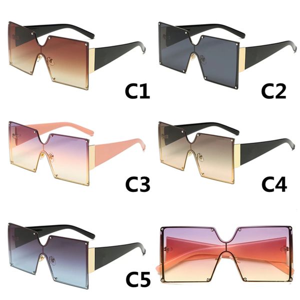 luxury oversized square sunglasses for women gradient lenses siamese designer sun glasses men big frame shades, White;black
luxury oversized square sunglasses for women gradient lenses siamese designer sun glasses men big frame shades, White;black