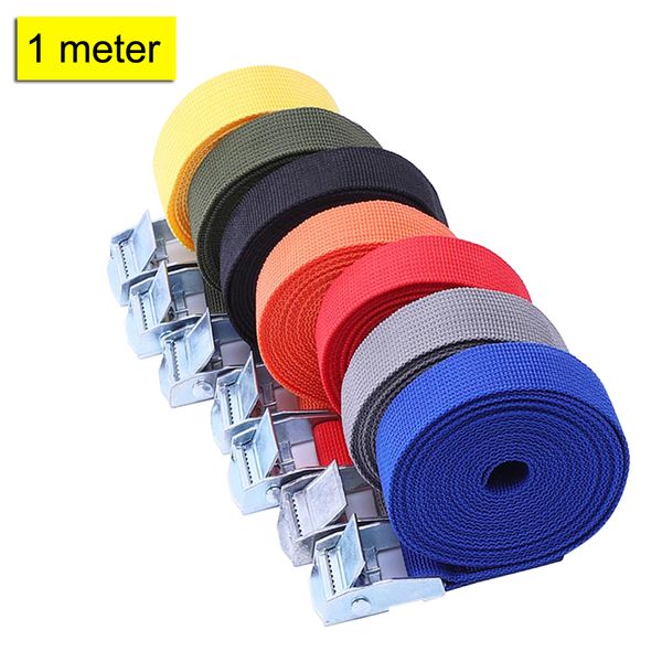 1 meter buckle tie-down belt cargo straps for car motorcycle bike with metal tow rope strong ratchet luggage bag
1 meter buckle tie-down belt cargo straps for car motorcycle bike with metal tow rope strong ratchet luggage bag