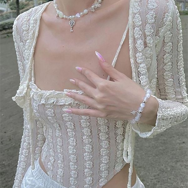 allneon y2k aesthetics cute ruffles trim bandage lace 2 piece tshirts 2000s fashion long sleeve covers and camis sweet outfits 220606, White
allneon y2k aesthetics cute ruffles trim bandage lace 2 piece tshirts 2000s fashion long sleeve covers and camis sweet outfits 220606, White
