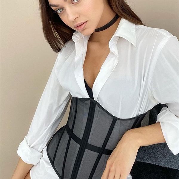 women mesh corset wide waist cummerbunds elastic corset bodycon fashion striped belts ladies clothing accesoories 220607, White
women mesh corset wide waist cummerbunds elastic corset bodycon fashion striped belts ladies clothing accesoories 220607, White