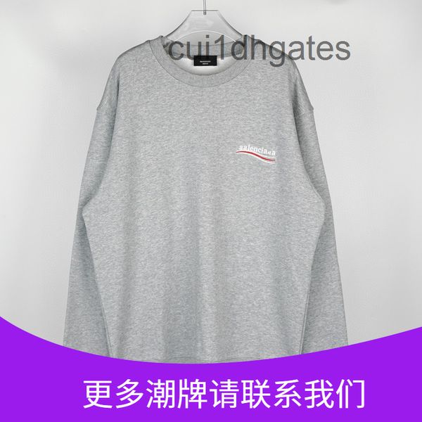 2022 designer blgc hoodies correct version of paris b family cola wave round neck sweater men's and women's autumn winter tide br, Black
2022 designer blgc hoodies correct version of paris b family cola wave round neck sweater men's and women's autumn winter tide br, Black