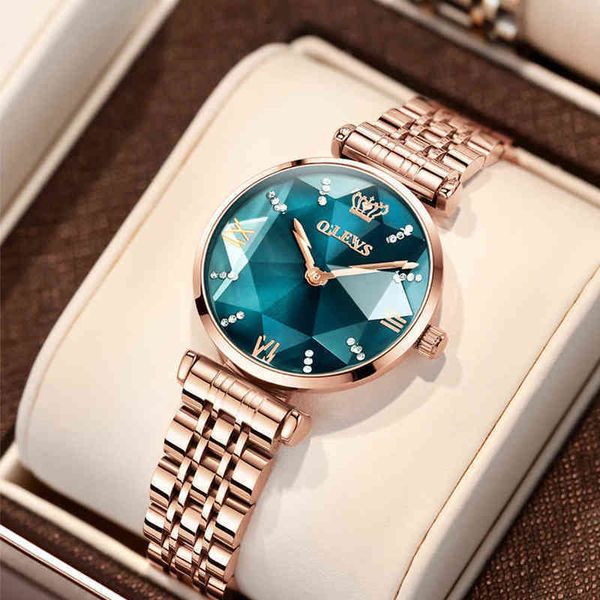 women's watch olevs brand clock fashion shop waterproof quartz 0902, Slivery;golden 
women's watch olevs brand clock fashion shop waterproof quartz 0902, Slivery;golden