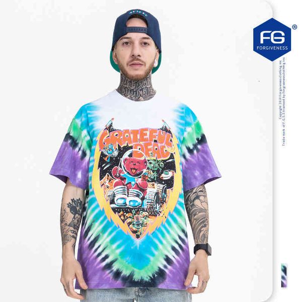 men's t-shirts fg menswear spring and summer fashion brand washing tie dye letter space bear print round neck short sleeve t-shirt men, White;black
men's t-shirts fg menswear spring and summer fashion brand washing tie dye letter space bear print round neck short sleeve t-shirt men, White;black