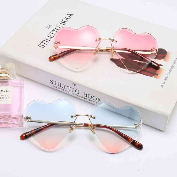 sunglasses 296 love trimming frameless fashion glasses men's and women's street shooting gp9y, White;black
sunglasses 296 love trimming frameless fashion glasses men's and women's street shooting gp9y, White;black