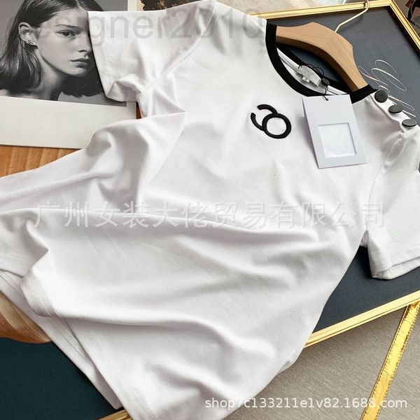 men's t-shirts designer taobao special 2022 spring and summer new products small fragrance shoulder button short sleeve embroidered let, White;black
men's t-shirts designer taobao special 2022 spring and summer new products small fragrance shoulder button short sleeve embroidered let, White;black