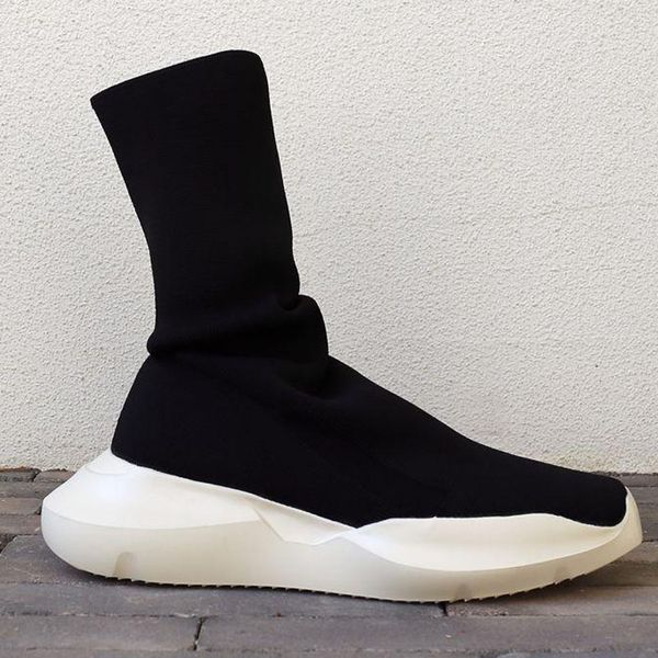 breathable men mesh boots 2022 summer thick bottom ankle boots p35d50, Black 
breathable men mesh boots 2022 summer thick bottom ankle boots p35d50, Black