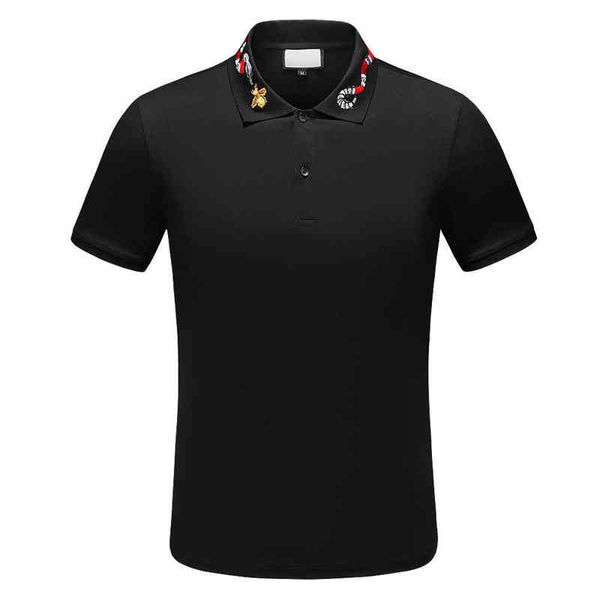 2020 new designer polo shirts men luxury polo casual men polo t shirt snake bee letter print embroidery fashion high street mens polos, White;black
2020 new designer polo shirts men luxury polo casual men polo t shirt snake bee letter print embroidery fashion high street mens polos, White;black
