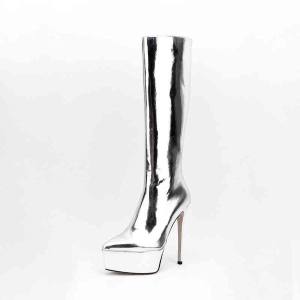 boots 2022 new pointed high-heeled waterproof platform back zipper large slim women's middle and knee 220722, Black
boots 2022 new pointed high-heeled waterproof platform back zipper large slim women's middle and knee 220722, Black