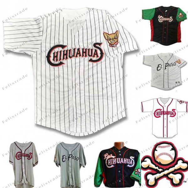 men el paso chihuahuas jersey home road baseball jerseys custom 100% embroidery white grey shirts stitched, Black
men el paso chihuahuas jersey home road baseball jerseys custom 100% embroidery white grey shirts stitched, Black