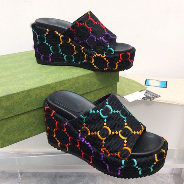 woman platform sandals fashion luxury designer women shoes high heels summer womens dress shoe slippers designer slides flip flops with box, Black
woman platform sandals fashion luxury designer women shoes high heels summer womens dress shoe slippers designer slides flip flops with box, Black