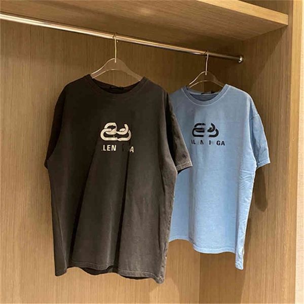 2022 new special offer summer shirt20 short sleeve women's fashion bb lock t-shirt casual loose couple, White
2022 new special offer summer shirt20 short sleeve women's fashion bb lock t-shirt casual loose couple, White