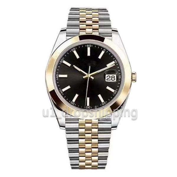 

mens watch flash deals orologio di lusso men automatic mechanical watch 36/41mm 2813 movement 904l full stainless steel waterproof sapphire, Slivery;golden