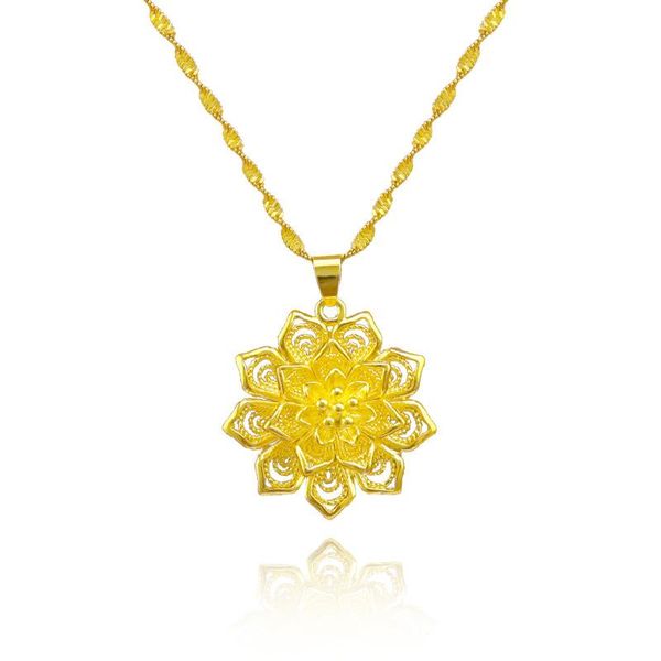 pendant necklaces fashion women necklace yellow gold color flower clavicle chain choker wedding anniversary jewelry birthday party gifts, Silver
pendant necklaces fashion women necklace yellow gold color flower clavicle chain choker wedding anniversary jewelry birthday party gifts, Silver