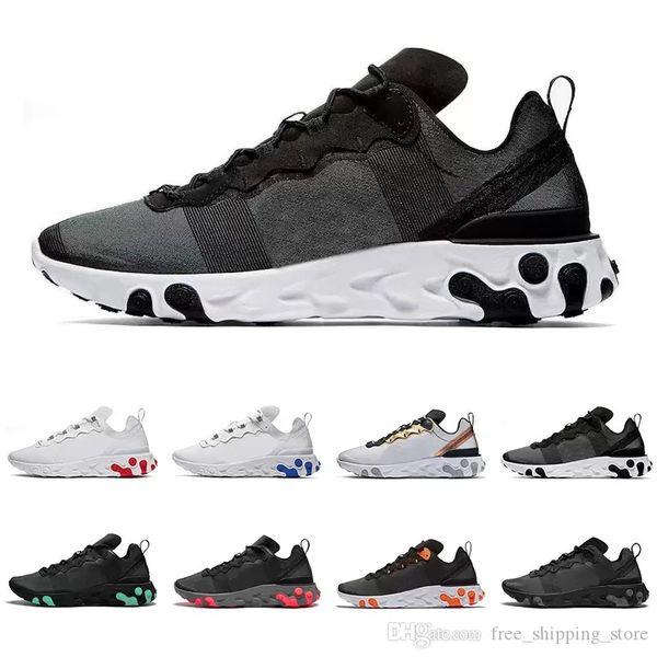men women react element 55 running shoes triple black white green grey royal red 36-45 5291 mens trainers fashion sports sneakers
men women react element 55 running shoes triple black white green grey royal red 36-45 5291 mens trainers fashion sports sneakers
