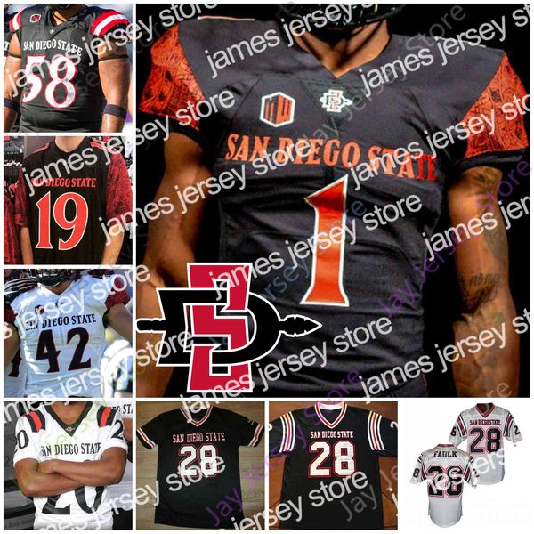 james custom san diego state aztecs football jersey ncaa college chance bell chase jasmin keshawn banks rashaad penny 28 marshall faulk ryan, Black
james custom san diego state aztecs football jersey ncaa college chance bell chase jasmin keshawn banks rashaad penny 28 marshall faulk ryan, Black