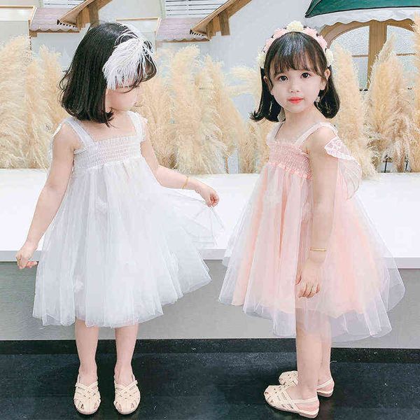 butterfly wings fairy gauze dress g220428, Red;yellow