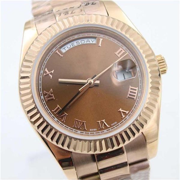 22 luxury fashion watches mens 218238 day date ii rose gold president largest size unworn white dial automatic men's watch wa276k, Slivery;brown
22 luxury fashion watches mens 218238 day date ii rose gold president largest size unworn white dial automatic men's watch wa276k, Slivery;brown