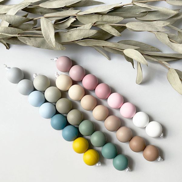 100pcs silicone soothers beads for born baby 15mm round beads goods bpa teething pacifier chain nursing
100pcs silicone soothers beads for born baby 15mm round beads goods bpa teething pacifier chain nursing