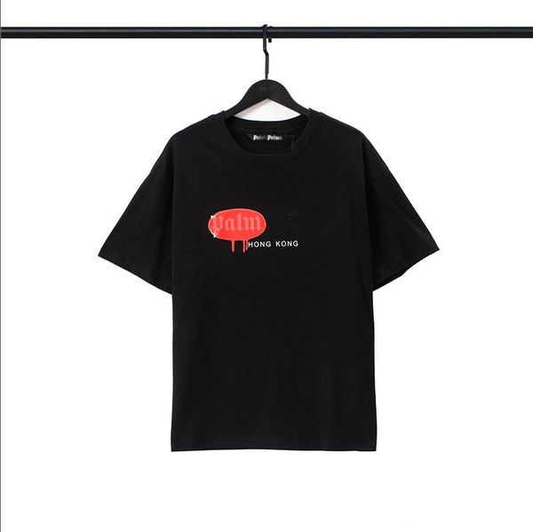 2022 european and american style men's and women's short sleeved summer loose breathable fashion brand t-shirt, White;black
2022 european and american style men's and women's short sleeved summer loose breathable fashion brand t-shirt, White;black