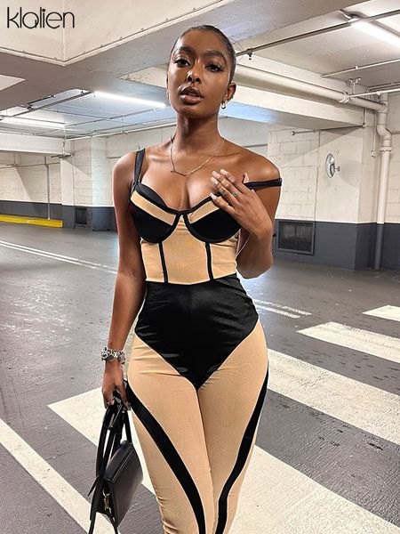 fashion mesh patchwork see through strap jumpsuit for women 2022 summer new streetwear wild basic female romper, Black;white
fashion mesh patchwork see through strap jumpsuit for women 2022 summer new streetwear wild basic female romper, Black;white