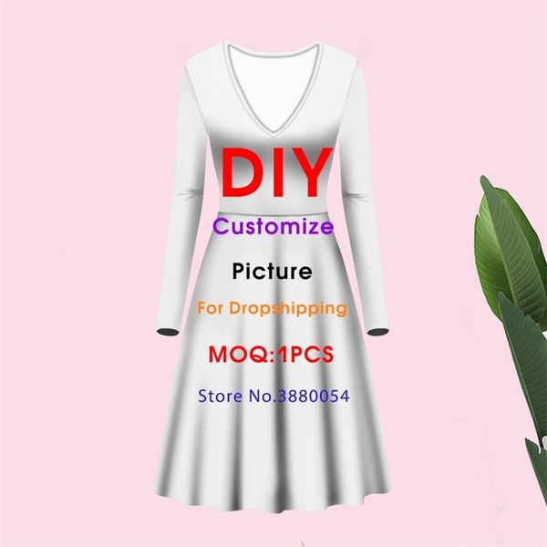 noisydesigns customize image trend woman dress office vneck vestidos ladies summer beach plus size 4xl drop 220609, Black
noisydesigns customize image trend woman dress office vneck vestidos ladies summer beach plus size 4xl drop 220609, Black