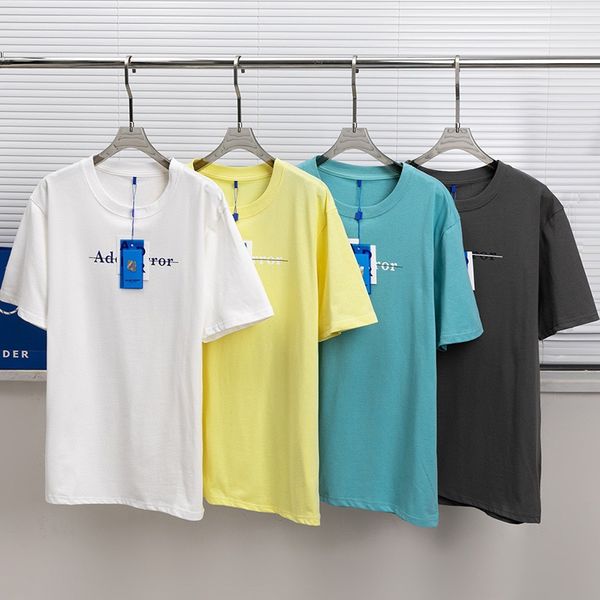 2022ss men women yellow gray white t-shirt 1 quality tees summer style, White;black
2022ss men women yellow gray white t-shirt 1 quality tees summer style, White;black