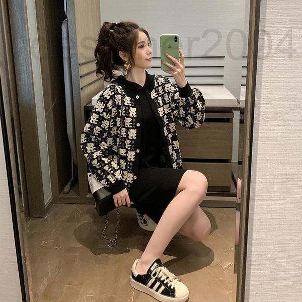 two piece dress designer 2021 autumn new black hooded sweater dress women's medium and long casual small fragrance coat two-piece set g, White
two piece dress designer 2021 autumn new black hooded sweater dress women's medium and long casual small fragrance coat two-piece set g, White