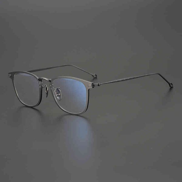limited handmade full frame ultra light pure titanium anti blue light men's fashion with degree myopia glasses frame, White;black
limited handmade full frame ultra light pure titanium anti blue light men's fashion with degree myopia glasses frame, White;black