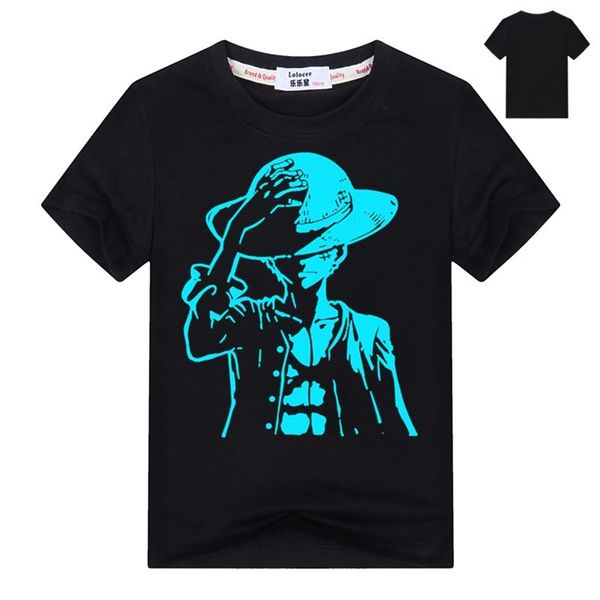 100% cotton kids summer fluorescent anime zoro t shirt boys casual dark luminous luffy childrens shirts 220608, Black
100% cotton kids summer fluorescent anime zoro t shirt boys casual dark luminous luffy childrens shirts 220608, Black
