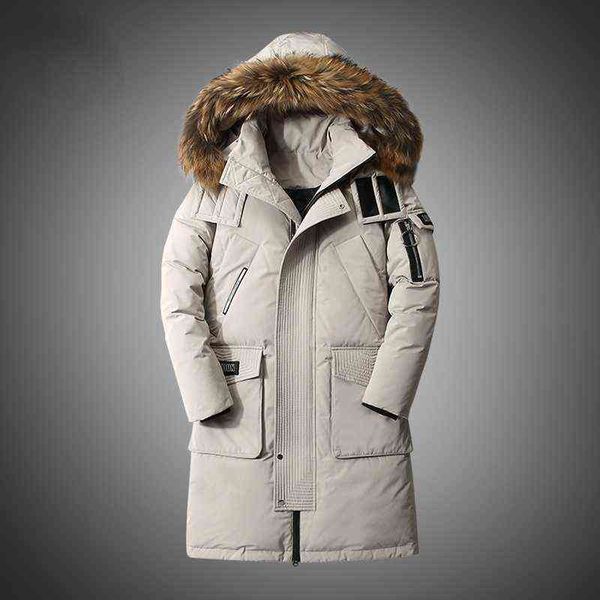 men's thermal down jacket thick puffer jacket men coat overcoat winter parka men 50% white duck down removable cap t220715, Black
men's thermal down jacket thick puffer jacket men coat overcoat winter parka men 50% white duck down removable cap t220715, Black