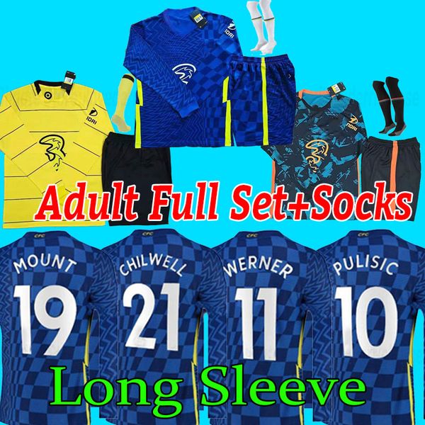 cfc long sleeves soccer jersey 21 22 23 werner havertz chilwell ziyech jerseys 2021 2022 pulisic football shirt kante mount men kids set kit, Black;yellow
cfc long sleeves soccer jersey 21 22 23 werner havertz chilwell ziyech jerseys 2021 2022 pulisic football shirt kante mount men kids set kit, Black;yellow