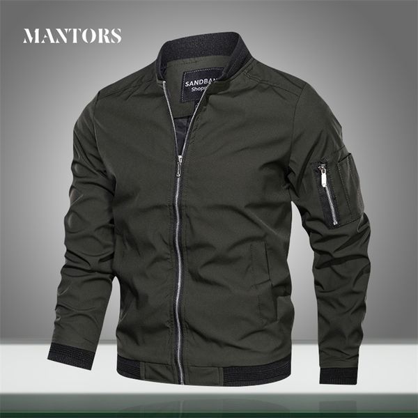 men bomber jacket casual thin slim baseball jackets windbreaker zipper sportswear male solid outwear coats brand clothing 5xl 201128, Black;brown
men bomber jacket casual thin slim baseball jackets windbreaker zipper sportswear male solid outwear coats brand clothing 5xl 201128, Black;brown