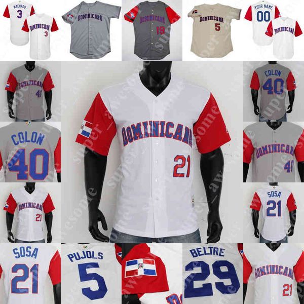 dominican baseball jersey albert pujols david ortiz pedro martinez vladimir guerrero ramirez adrian beltre sammy sosa bartolo colon, Black
dominican baseball jersey albert pujols david ortiz pedro martinez vladimir guerrero ramirez adrian beltre sammy sosa bartolo colon, Black