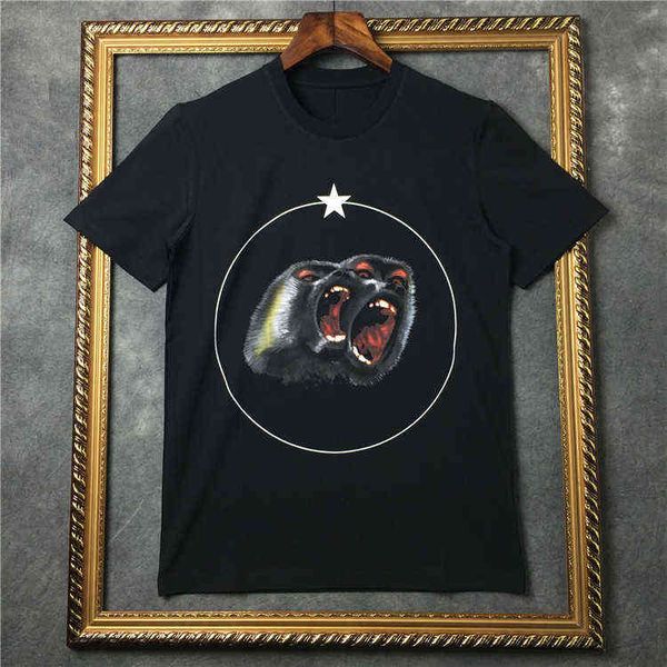 2022 summer designer mens t shirt clothing short sleeve animal print t-shirt fashion womens star printing tshirt untee cotton, White;black
2022 summer designer mens t shirt clothing short sleeve animal print t-shirt fashion womens star printing tshirt untee cotton, White;black