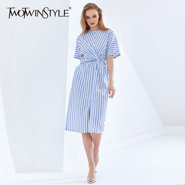 striped elegant side split dress for women o neck short sleeve high waist lace up korean dresses female fashion 210423, Black;gray
striped elegant side split dress for women o neck short sleeve high waist lace up korean dresses female fashion 210423, Black;gray